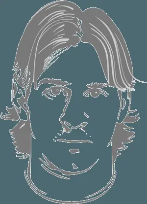 Lionel Messi Line Art Portrait