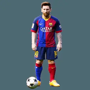 Lionel Messi Video Game Character PNG 2