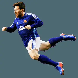 Lionel Messi Warm-Up PNG 56