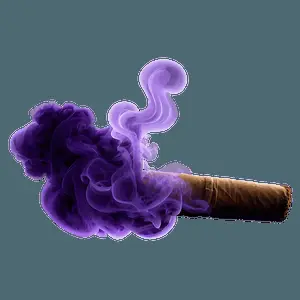 Magical Purple Smoke Illustration PNG hpc