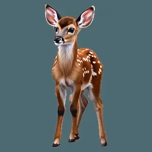 Majestic Fawn Design PNG 06242024