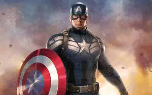 Behold the power of Captain America, the leader of the Avengers! 
