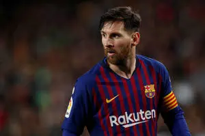 Messi 2020 Barcelona Rakuten Jersey