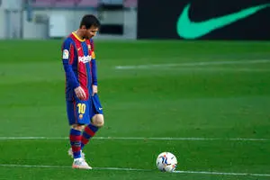 Messi 2021 Nike Logo
