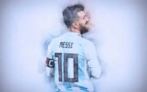 Messi Artistic Sketch Effect2022