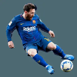 Messi Dynamic Play PNG 35