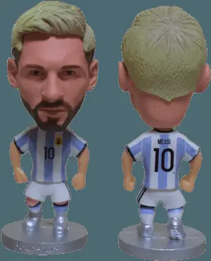 Messi Figure Frontand Back View