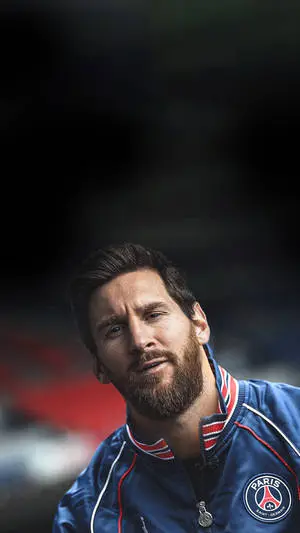 Messi PSG Portrait