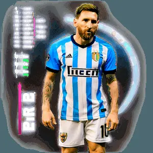 Messi's Inter Miami Impact PNG bcj67