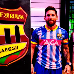 Messi's Miami Welcome Party PNG xqr