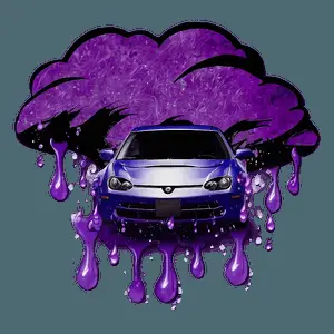 Mystic Purple Rain Scene PNG sft