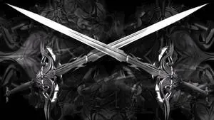 Overlapping Sword Graphic