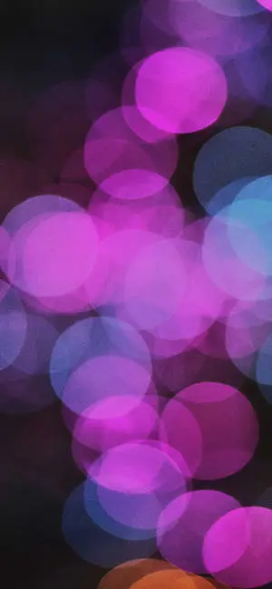 Purple Aesthetic Phone Bokeh