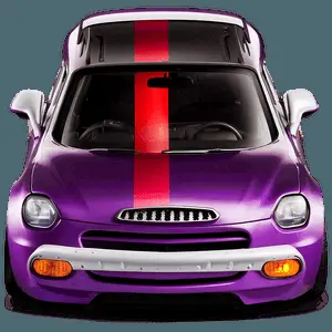 Purple Car Icon PNG oda58