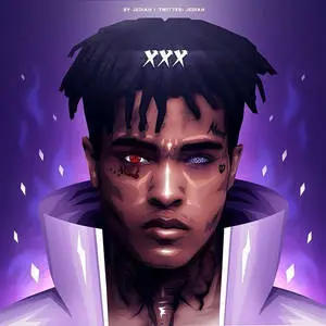 Purple Cool Xxxtentacion Hokage