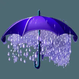Purple Rainfall Animation PNG rvy59