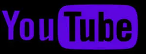 Purple You Tube Logo