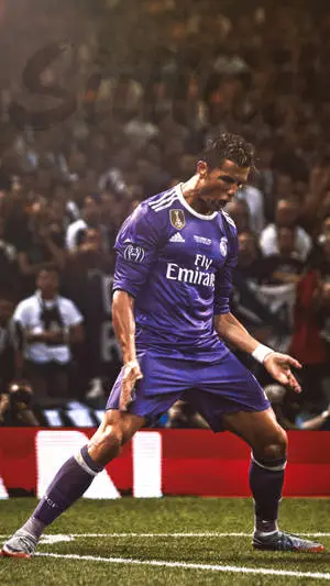 Real Madrid Footballer Cristiano Ronaldo Celebration