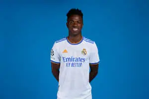 Real Madrid Player Portrait Vini Jr
