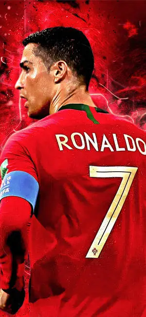 Red CR7 Cristiano Ronaldo iPhone