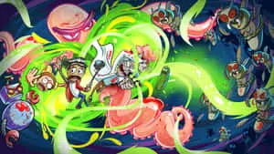 Cartoon Rick And Morty 1920x1080