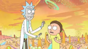 "Rick and Morty Face Off in an Interdimensional Caper"