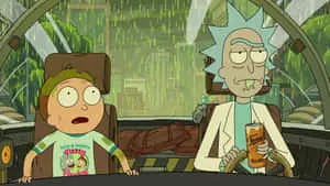 Rick and Morty from one of the funniest animated shows on TV