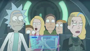 Comedy Cartoon Rick And Morty 1920x1080