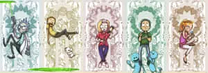 Image  "Weird and wild Rick and Morty fan art!"