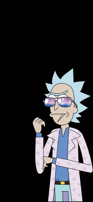 Rick And Morty Phone Purple Outfit