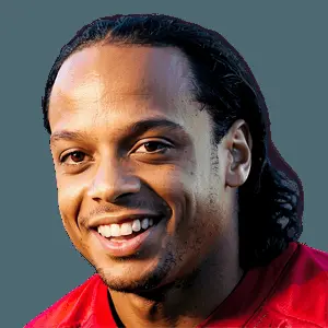 Ronaldinho Smiling Portrait PNG eib70