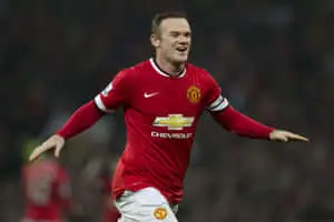 Wayne Rooney Red Chevrolet Shirt Picture