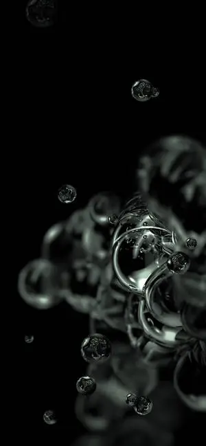  Stunning Samsung Full HD Bubbles in the Dark Wallpaper 
