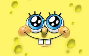Smiling Aesthetic SpongeBob Face