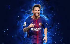 Smiling Lionel Messi 2020