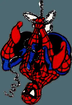 Spider Man Cartoon Classic Pose