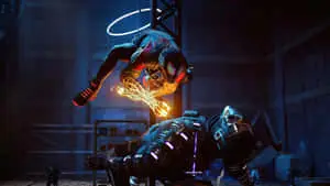 Peter Parker embracing his destiny as Spider Man
