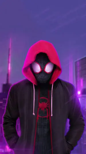 Spider Man Showcasing Power in Vibrant 4K