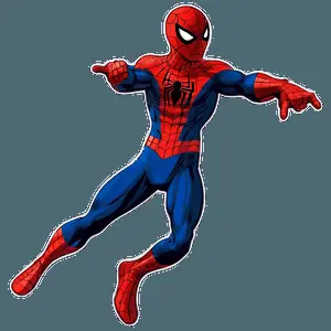Spiderman Transparent Cartoon PNG 05262024