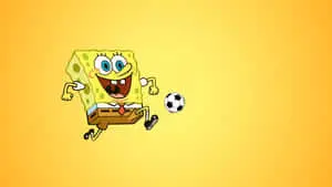 "Make your desktop "bikini bottom" with this unique Spongebob aesthetic wallpaper!"