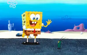 SpongeBob SquarePants With Plankton Picture