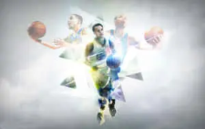 Stephen Curry looks cool and confident on the court.