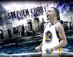 Stephen Curry staring down the competition 