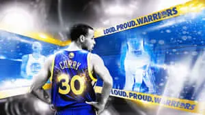 Stephen Curry Looking Cool 