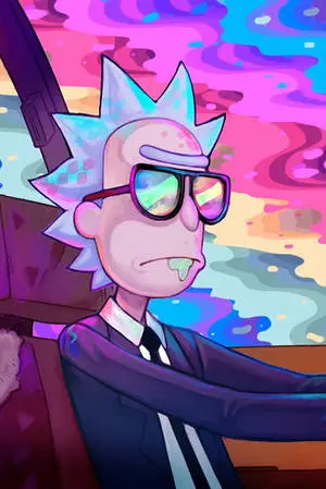 Suit Rick And Morty Phone