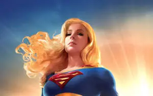 Supergirl Low Angle Shot