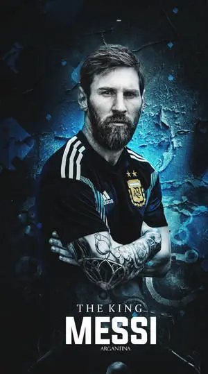 Photo  "The King" Lionel Messi