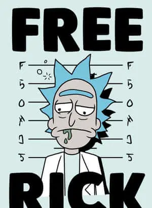 A thrilling moment from the Total Rickall episode of Rick and Morty