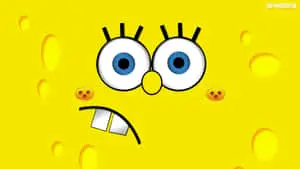 Weird Spongebob Yellow Face Picture