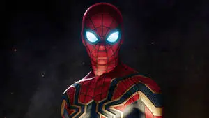 White Eyes Spiderman Iron Spider
